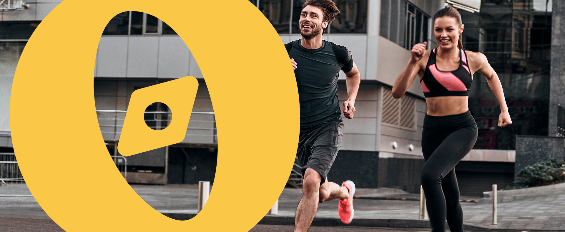 Sal a correr con una sonrisa